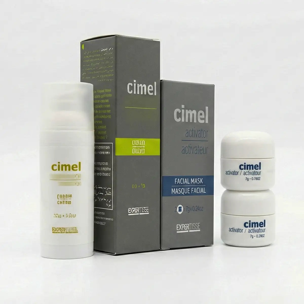 بكج سايمل اكتيفيتور  للتقشير البارد ماسك + كريم العناية المنزلية | Cimel activator Cold Peeling package