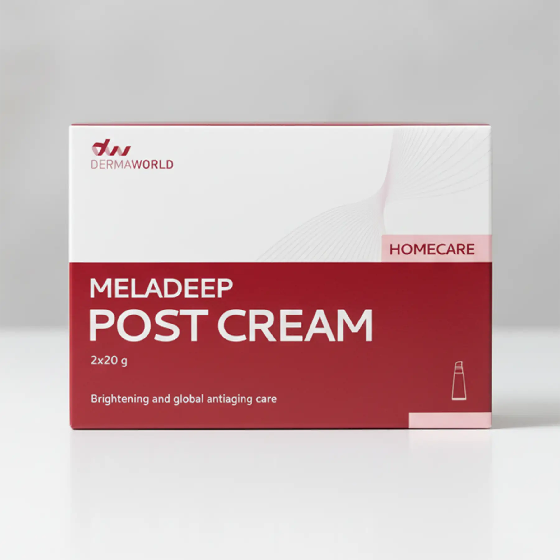 ميلاديب بوست كريم التقشير البارد Meladeep Post Cream عبوة كاملة (2×20 جم)